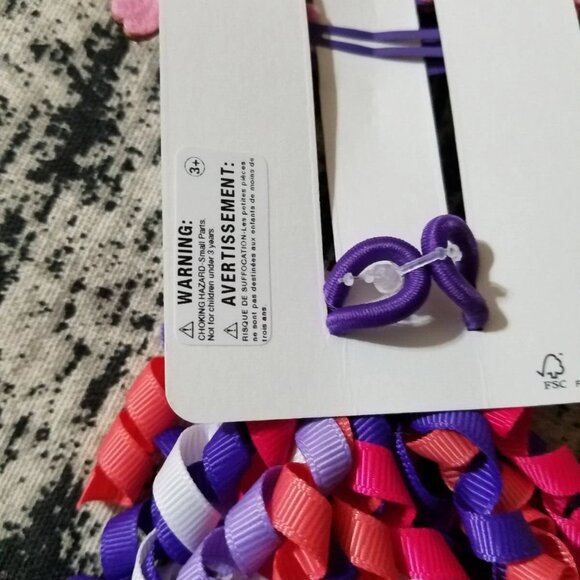 Gymboree Island Spice Hair Snap Clips 1 curly ponytail Size 3 4 5 6 7 8 NWT - Picture 2 of 4